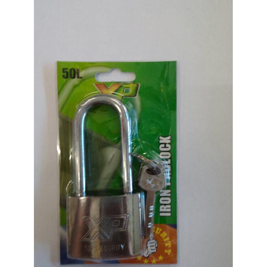 Termurah Gembok Putih 50Mm Leher Panjang Hq Berkualitas
