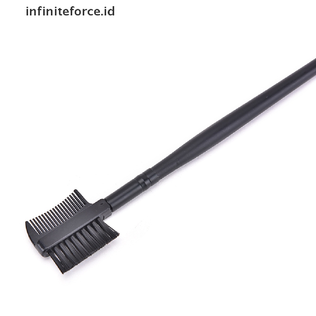 (Infiniteforce.Id) 2 In 1 Brush Alis / Bulu Mata Untuk Makeup / Kosmetik Wanita