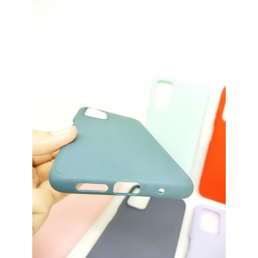 SoftCase Warna Warni Xiaomi Poco M3 6.53 with 3D Camera Casing Candy Macaron