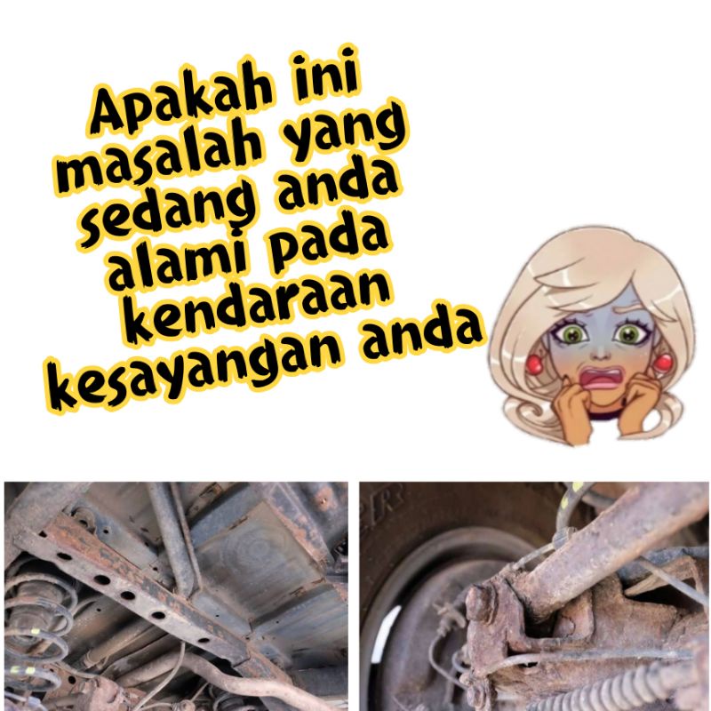 Anti karat mobil / plingkut / peredam suara waterproof tahan lama