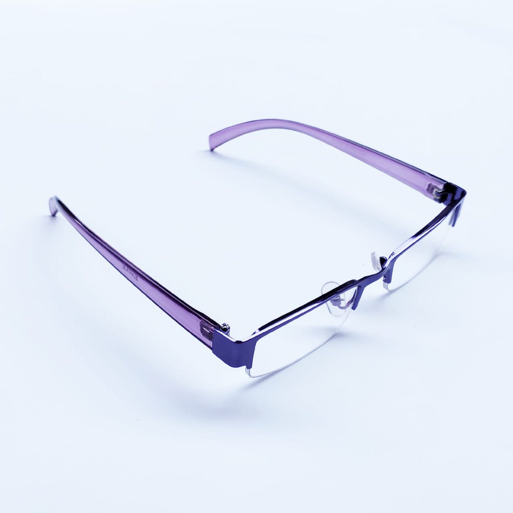 Terbaru, Kacamata Frame Gantung, Korea Style, Sungglases, Unisex, Vintage Wanita Pria