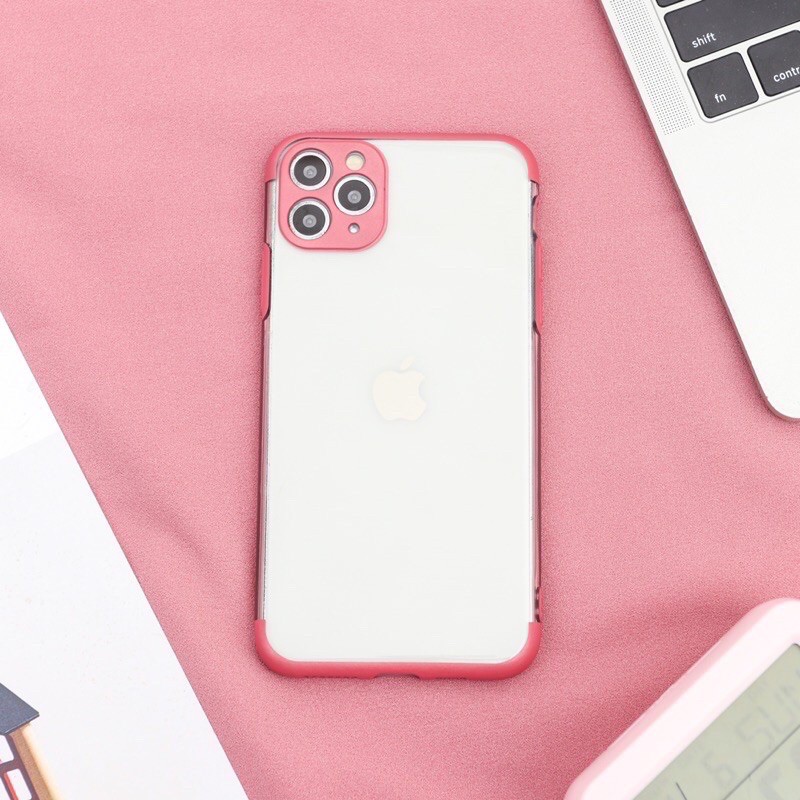 Transparan Lens Cover Case iPhone 12 Pro Max / Mini / Case iPhone 11 Pro Max / Case iPhone 7 Plus