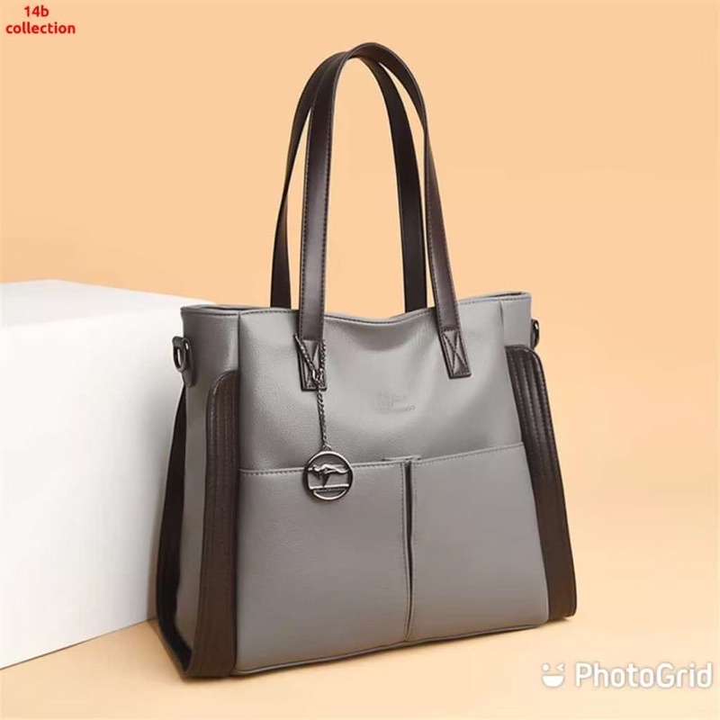 Teeva bags tas jinjing wanita handbags wanita totebag wanita kulit tas kulit simple polos tas kerja wanita simple elegan