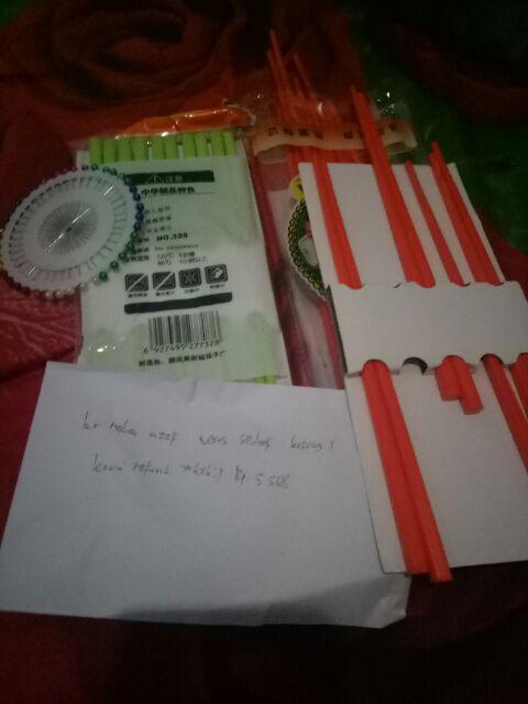 Sumpit Melamin 10 Pasang|sumpit Mie|melamine Chopsticks Merk Zhonghua