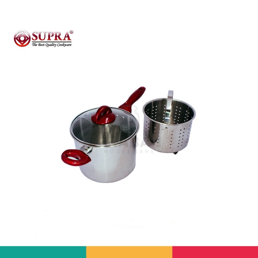 SUPRA PERFECT TEN - Panci Set Cookware Set Perfect Ten 10 pcs