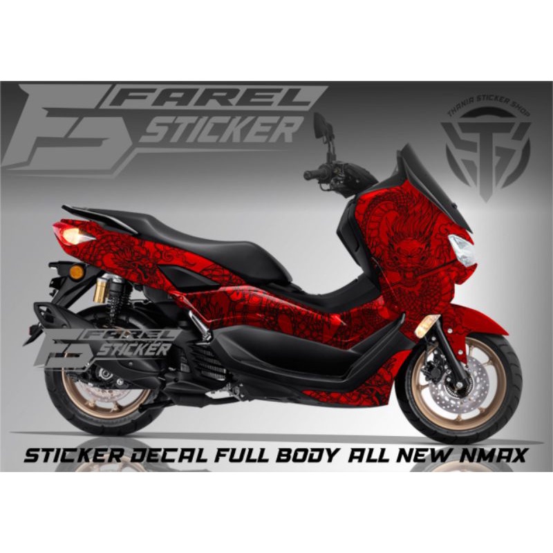 stiker decal variasi yamaha nmax new 2021 decal full body nmax 2022