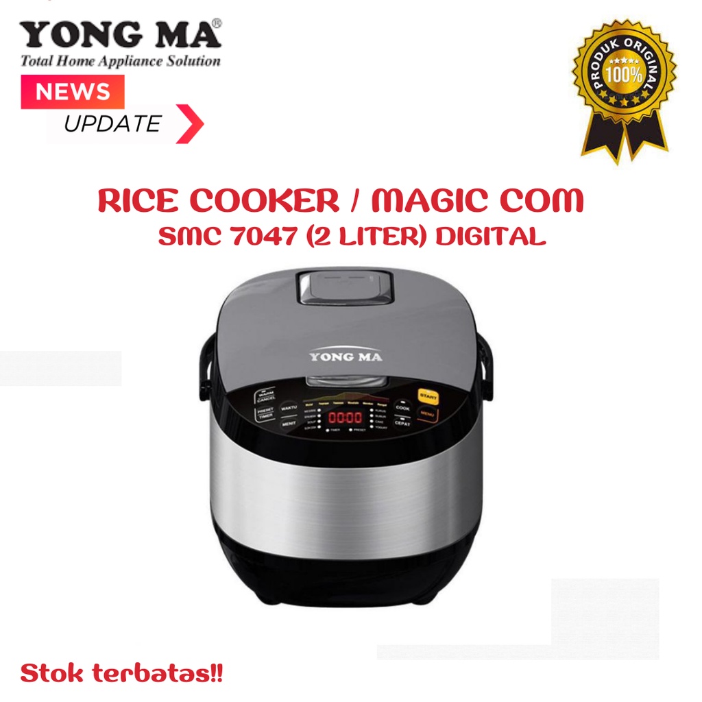 MAGIC COM YONG MA SMC 7047 DIGITAL (2 LITER)