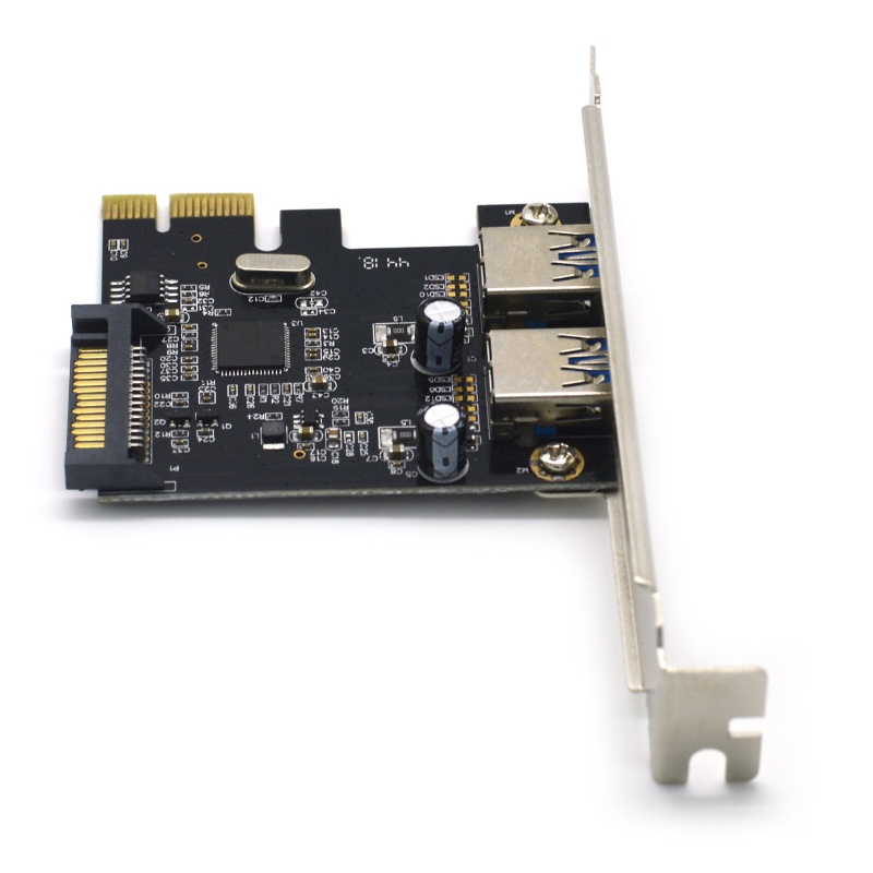 Kartu Ekspanding btsg 2port PCI-E to USB C 3.0, PCI Internal 5Gbps Untuk Express Type-C