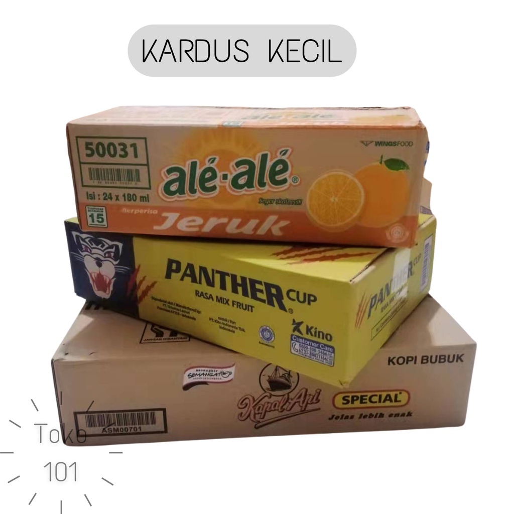 

Kardus Kosong Bekas Minuman Gelas