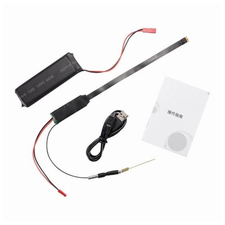 Spy Cam CCTV IP Kamera Mini Kamera Pengintai Wifi Night Vision IP Jarum
