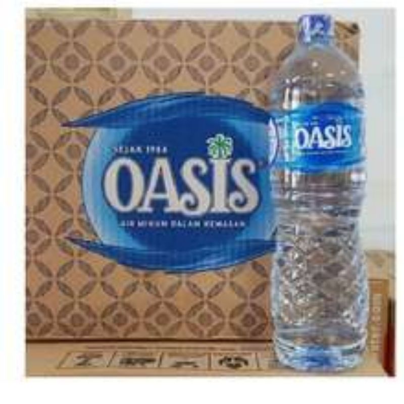 

OASIS BOTOL 1500 ML / 1.5 LITER AIR MINERAL ISI 12 PER DUS