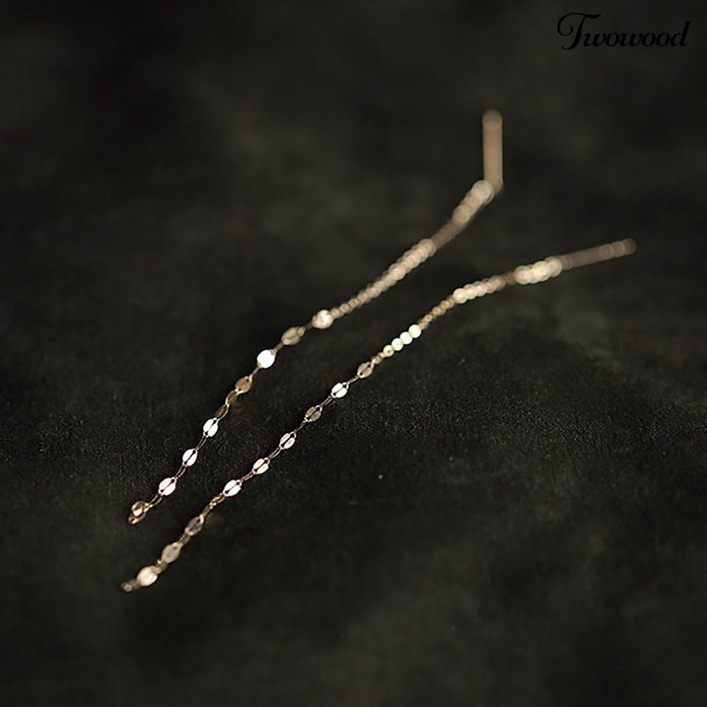 1 Pasang Anting Rumbai Panjang Untuk Wanita