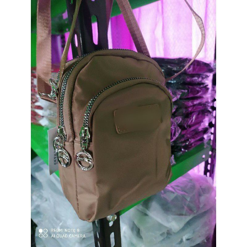 Tas Selempang Import Wanita 3 Resleting