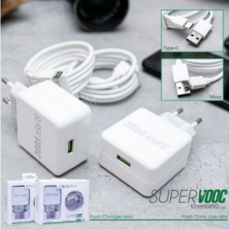 (ba) TC/Travel Charger Merk OPPO Seri R17 Super VOOC Ori 100%