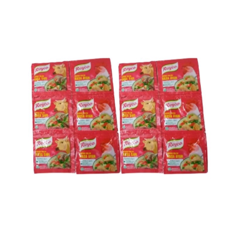 

Royco Ayam / Royco Sapi Renteng (Isi 12sachet @8gr / 9gr) Renceng Penyedap