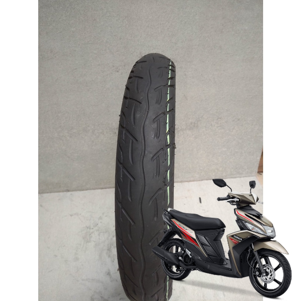 BAN MIO Z DEPAN UKURAN 80/90 RING 14 NON TUBLES MERK FDR FLEMINO TERJAMIN