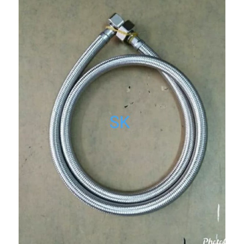 Selang Fleksibel Anyam 30cm - 100cm - Selang Flexibel Closet Wastafel Kamar Mandi - Selang Shower