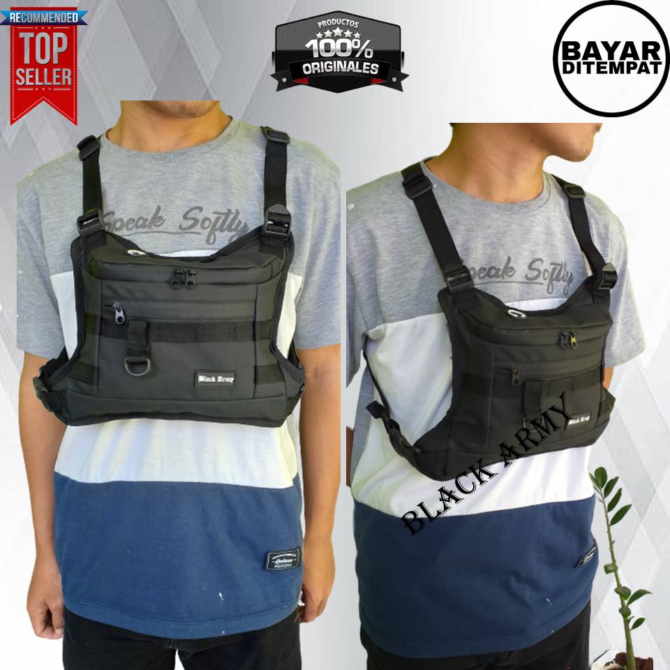 tas dada waterproof pria original tas dada pria tactical waterproof tas pelindung dada tas rompi mot