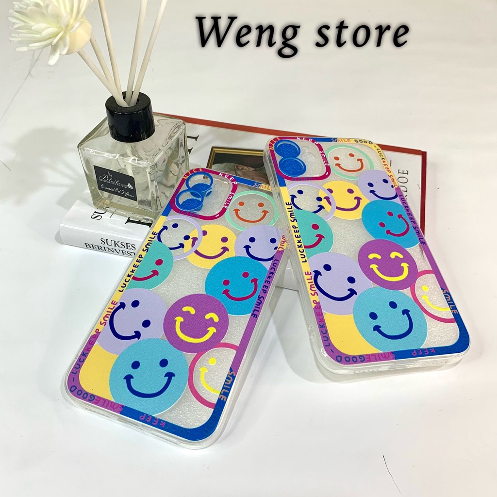 Case Lens Tranparan Motif Hey Yo Dll For Oppo A16E A16K