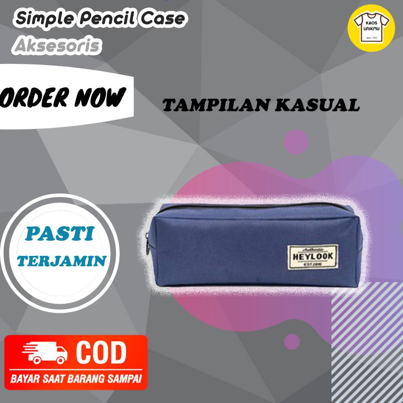 

TEMPAT PENSIL PENCIL CASE KOSTAK KOTAK ALAT TULIS ATK SEKOLAH KULIAH KERJA KAOSUNIKMU MURAH KEREN
