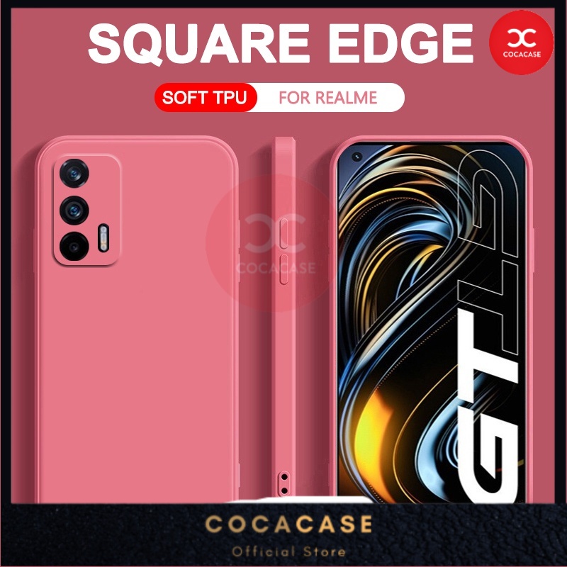 Jual Square Soft Case Realme 5 6 8 5i 7i C11 C12 C17 C25 C25s C21 Narzo 50i 20 Pro Tpu Casing 6803