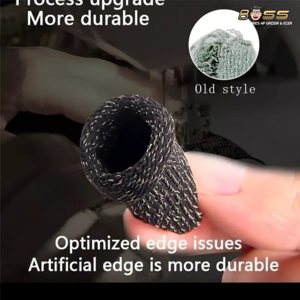 SARUNG JEMPOL ANTI KERINGAT LAYAR FINGER SLEEVE PUBG ML BAHAN IMPOR (ISI 2 PASANG)