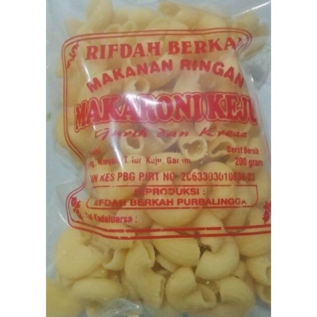 

Makaroni keju, rasa gurih, maknyuss di lidah, jadikan teman cemilanmu setiap saat...