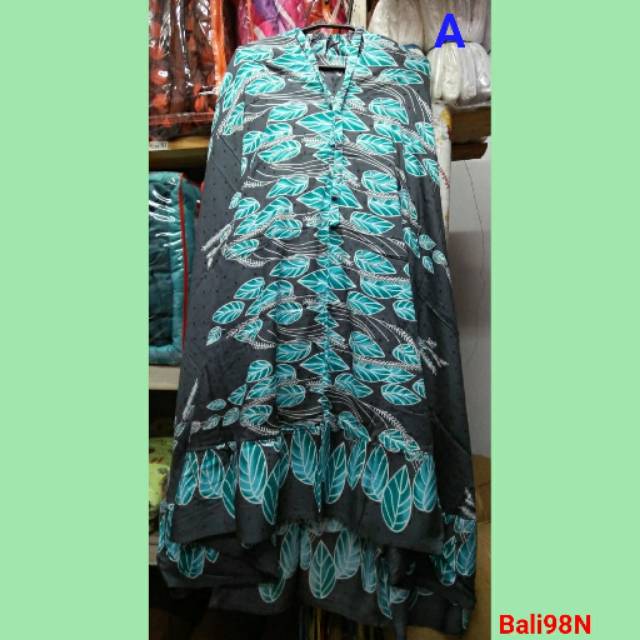 Mukena (Atas Bawah) Bali Motif Daun