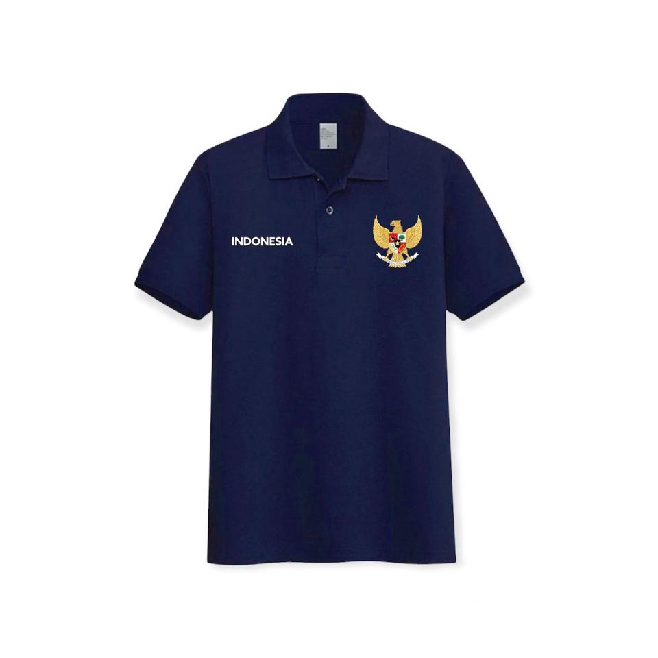 Noveli wear - Kaos kerah pria | kaos polo shirt | kaos polo distro logo Garuda Indonesia