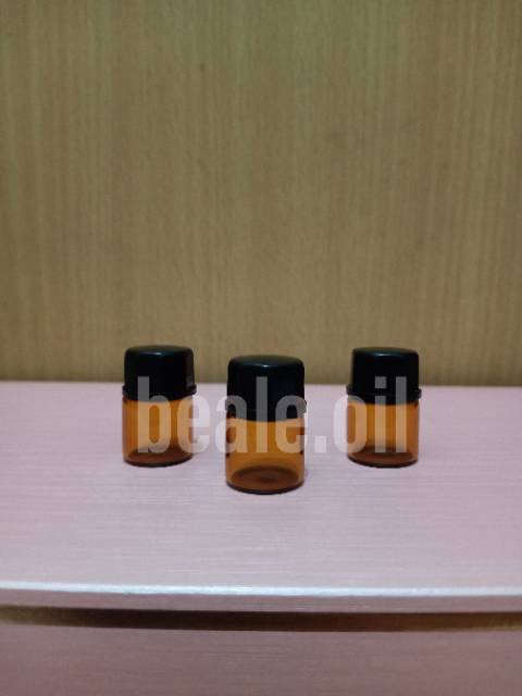 Botol Kaca Amber Sample 1ml 2ml 3ml Botol Kosong Oil Share Jar Repack Drop Droper Dropper filter Botol essential Oil parfum 1 2 3 ml traveling travel