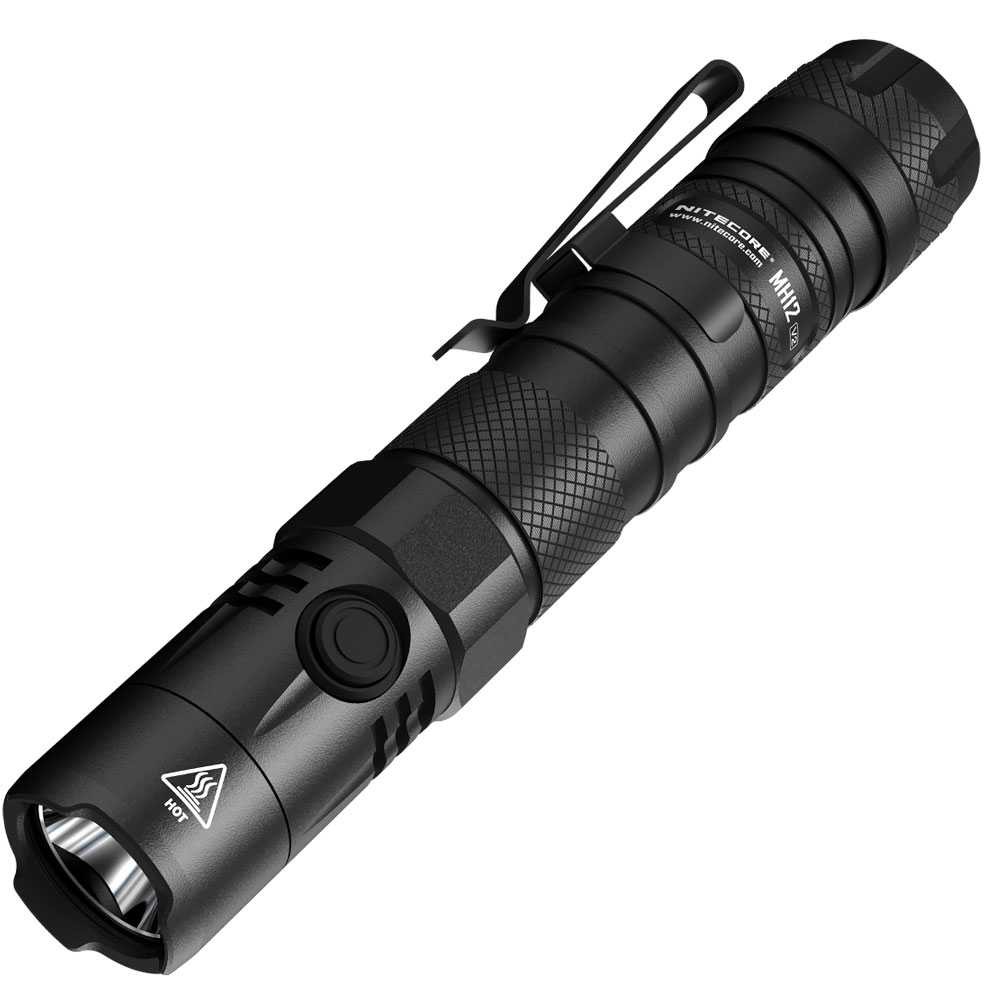 NITECORE MH12S Tactical Senter LED Cree SST-40-W 1800 Lumens