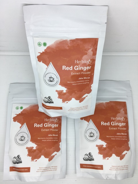 Herbilogy red ginger (Jahe merah) extract powder