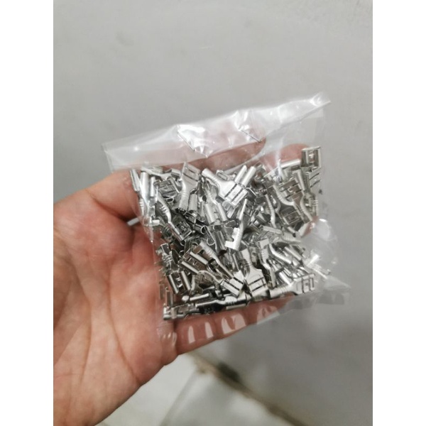 NYLON CABLE TIE SEKUN KABEL 2.5 x 100mm 100pcs untuk AKI Tweeter