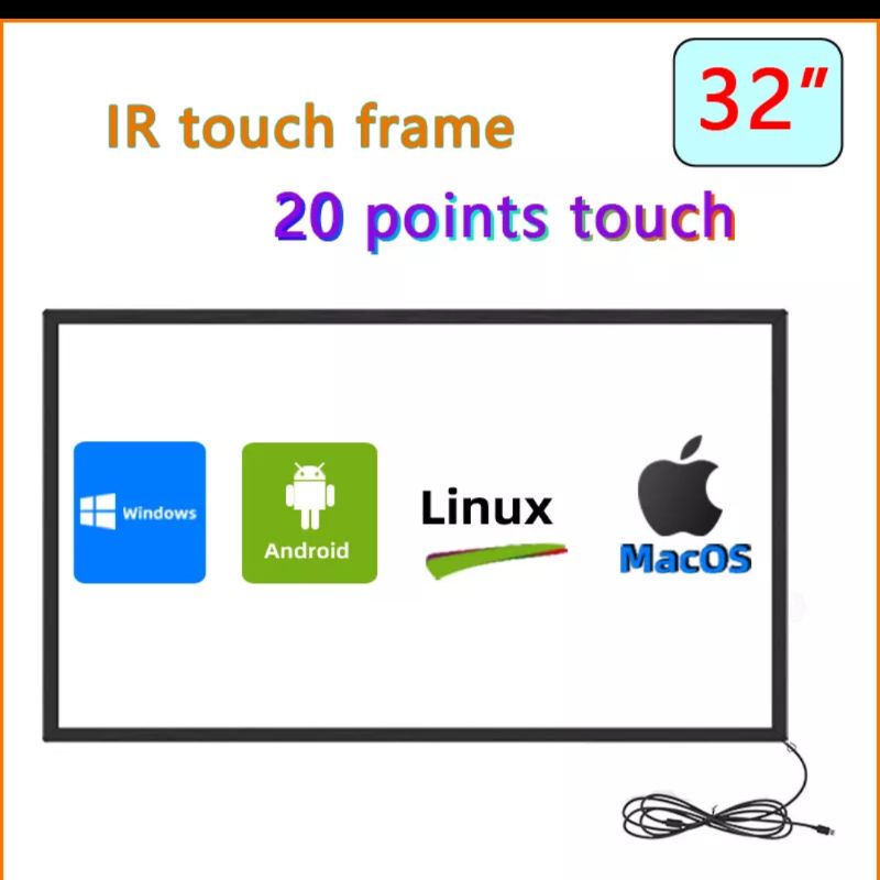 Touchscreen panel 32 inch 20 poin