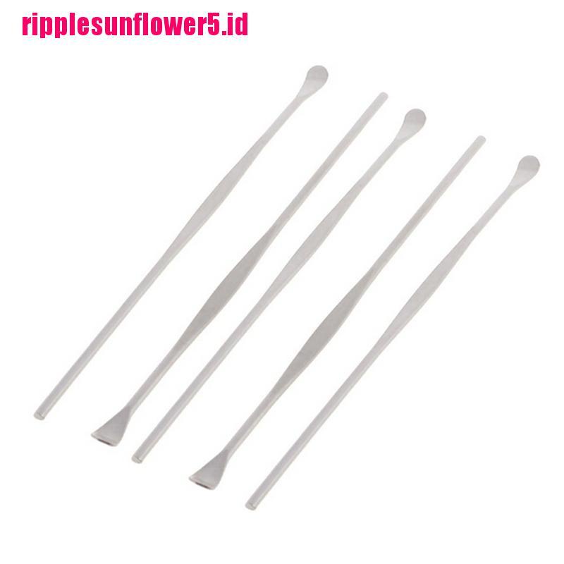 5pcs Korek Kuping Bahan Stainless Steel