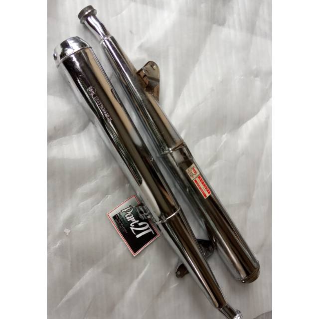 Knalpot rc100 rc 100 bravo spirit rc80 rc 80