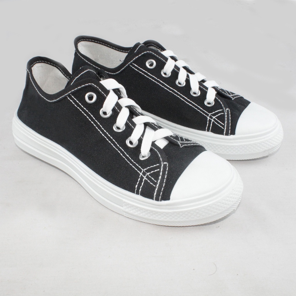 Sepatu Sneakers A'STAR Fashion Casual One Colour Impor - N-8