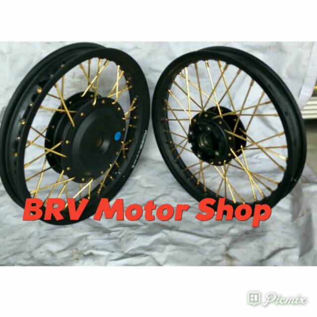Velg Set 160 - 140 Ring 14 Tromol Set Vario Vario 125 - Beat - Scopy - Mio - Fino - Xeon Spin - Dll