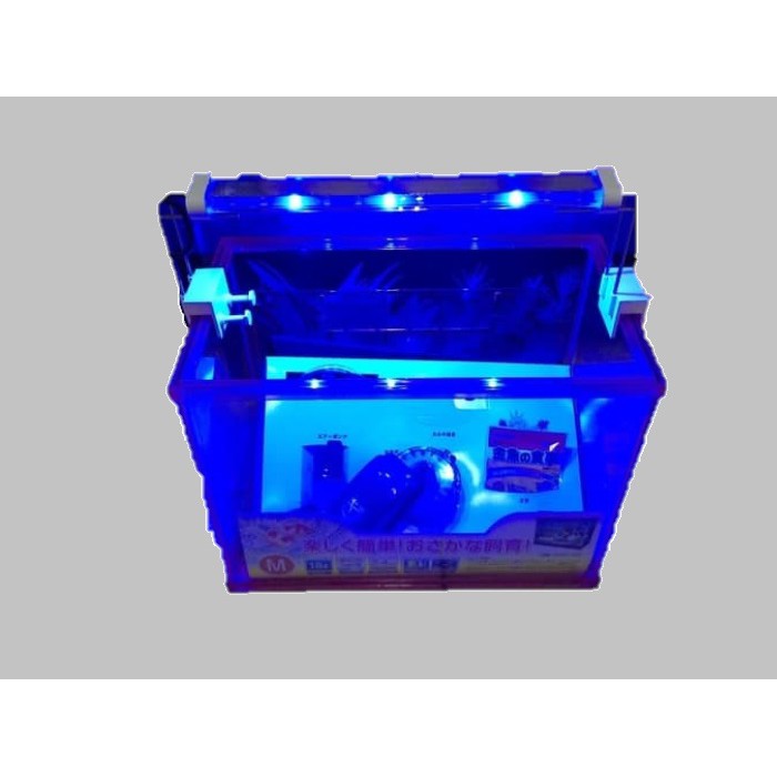 Lampu LED Aquarium / Ruangan warna Putih biru 24 watt panjang 50 cm