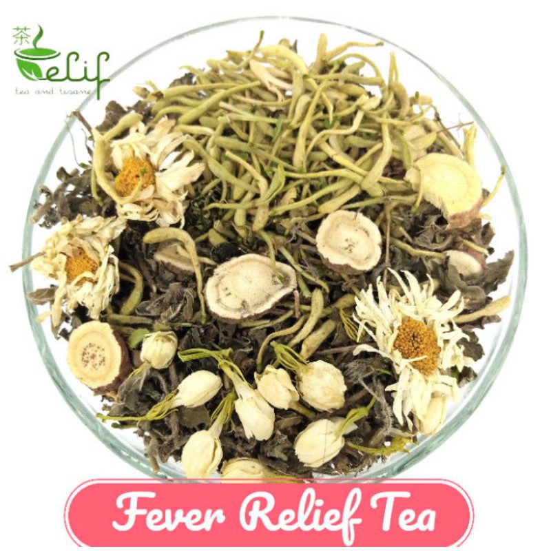 

ELIF TEA Fever Relief : Gynostemma, Chrysanthemum, Honeysuckle, peppermint