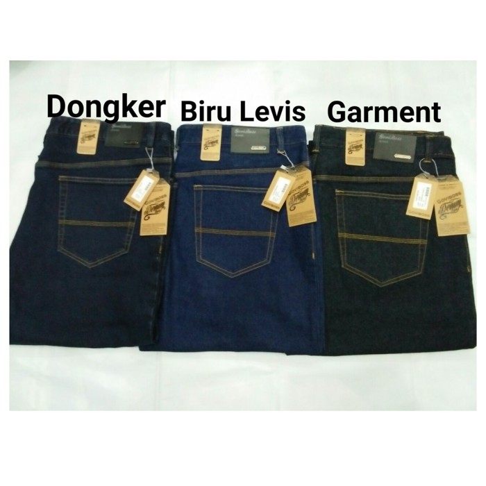 NEW ORIGINAL Celana Jeans JUMBO Goviboss Stretch/Melar Size 40 42 44 46 48 50 007