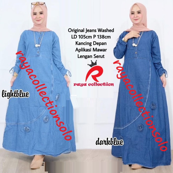 MAWAR MAXY JEANS / SHERLY JEANS GAMIS JEANS BUSUI