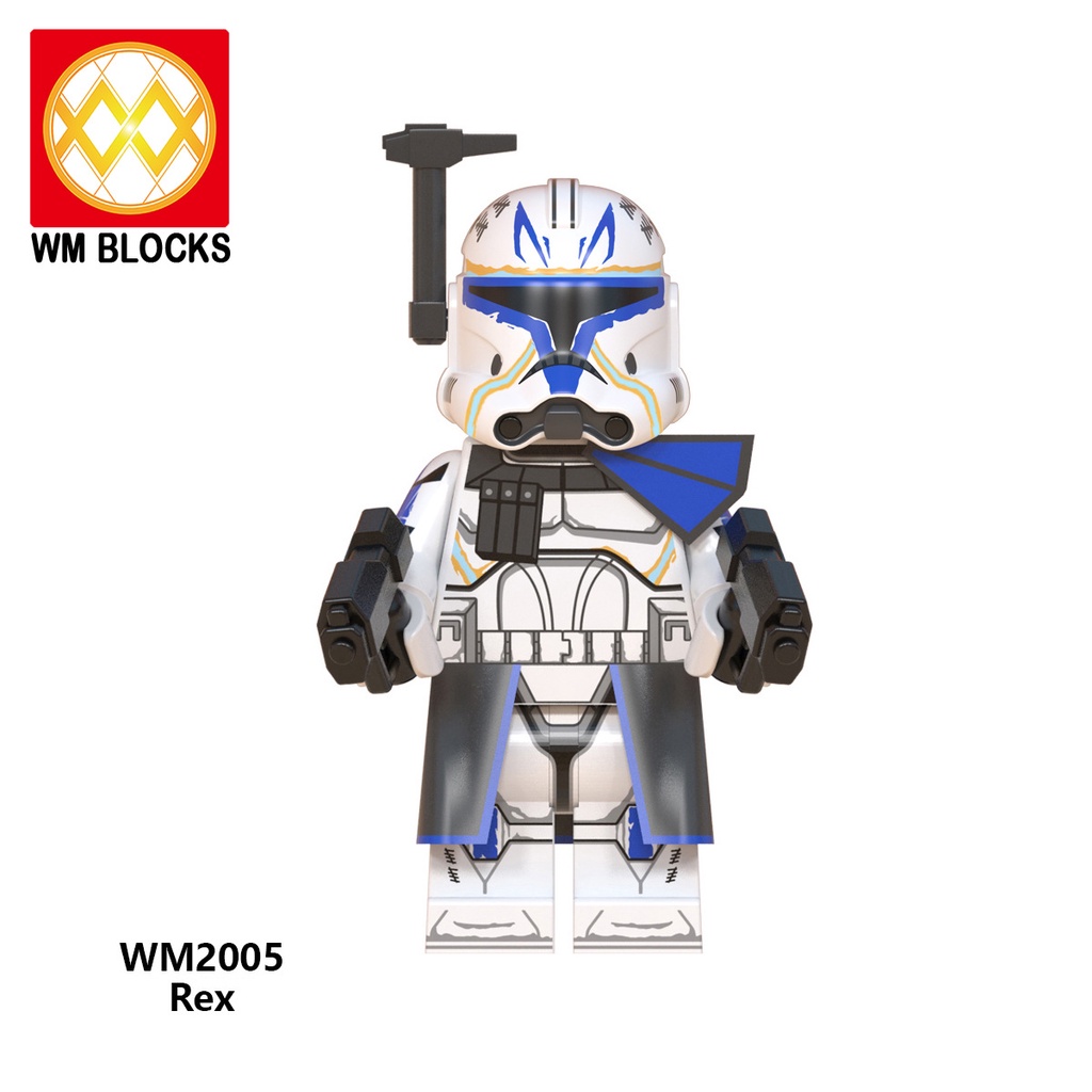 Wm6095 Rex Commander Minifigures WM6095 Action Figure Star Wars WM6095