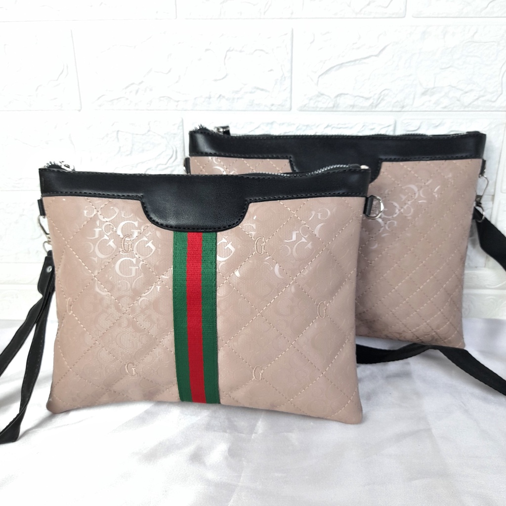 Tas Selempang Wanita Clutch Polos Ada Tali Pegangan Wristlet Hp Wanita Lokal Premium Quality KT083 KT084 KT085