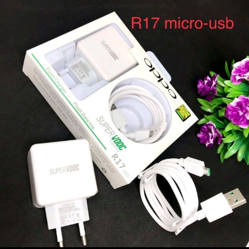 charger casan oppo vooc micro ori