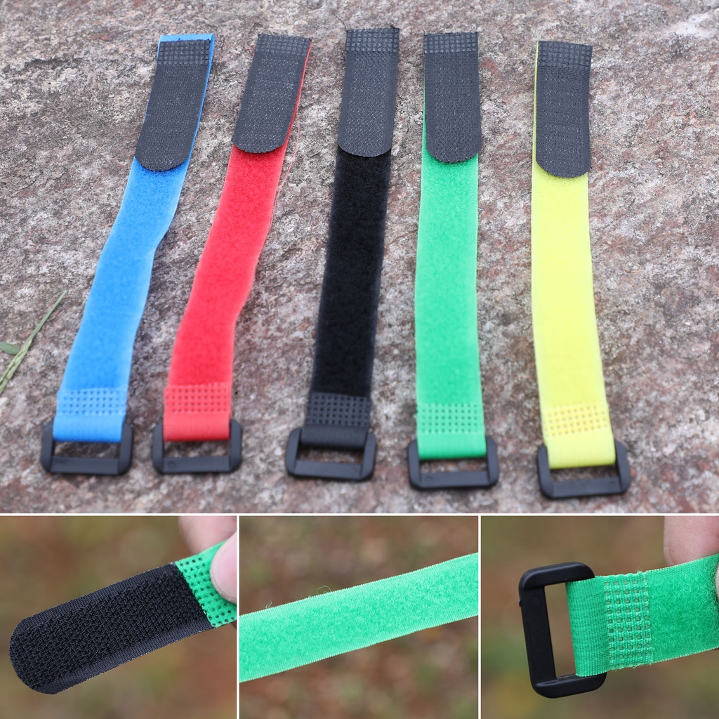 1 Pc Tali Pengikat Mengikat Pancing Portable strap untuk tiang Outdoor Fishing Belt 5 warna Fishing Rod Reel Line Strap Pengikat Tongkat Pancing Elastis Fish Tank Straps Gear