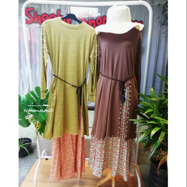 {nunaneeds.id} setelan rok - setelan import - setelan long tunik - setelan murah