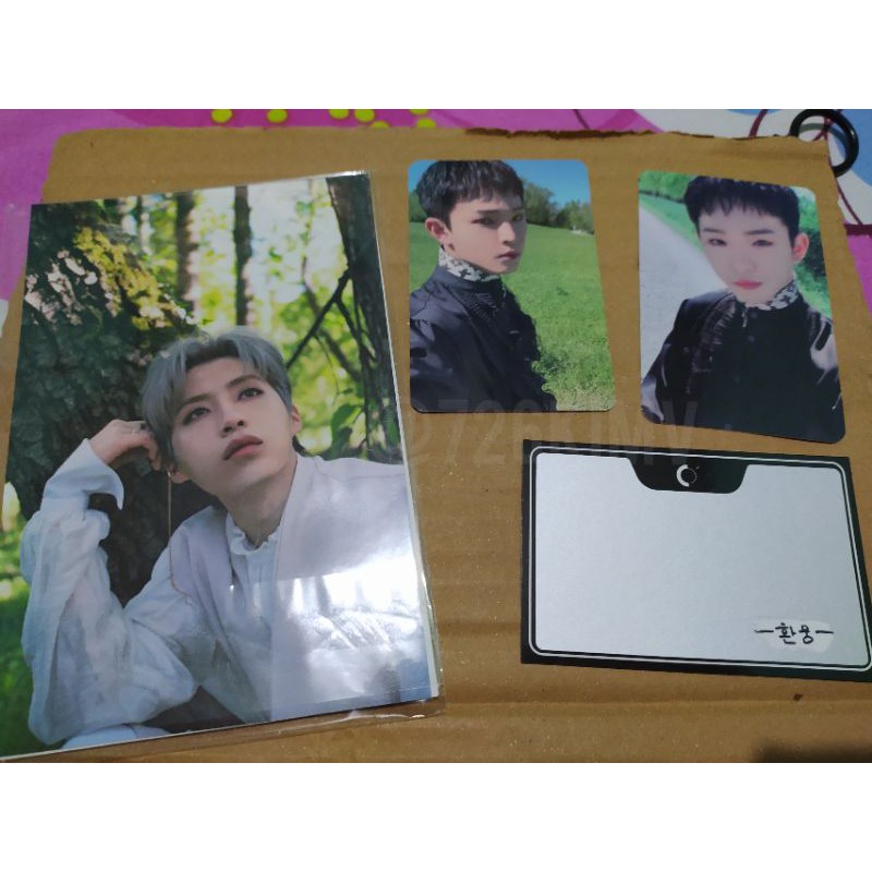 

Photocard leedo postcard xion scratch card hwanwoong