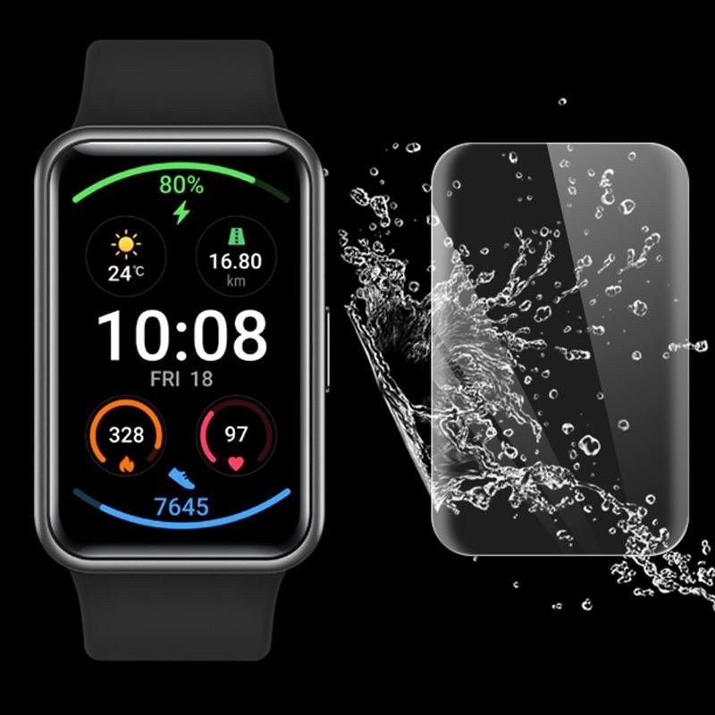 Film Pelindung Layar Bahan TPU Transparan Untuk Smartwatch Huawei Honor