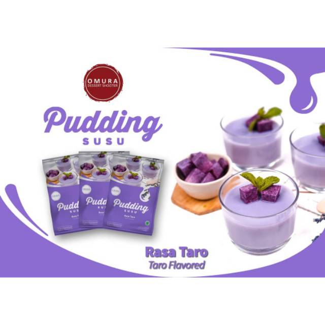 

Pudding Susu Taro